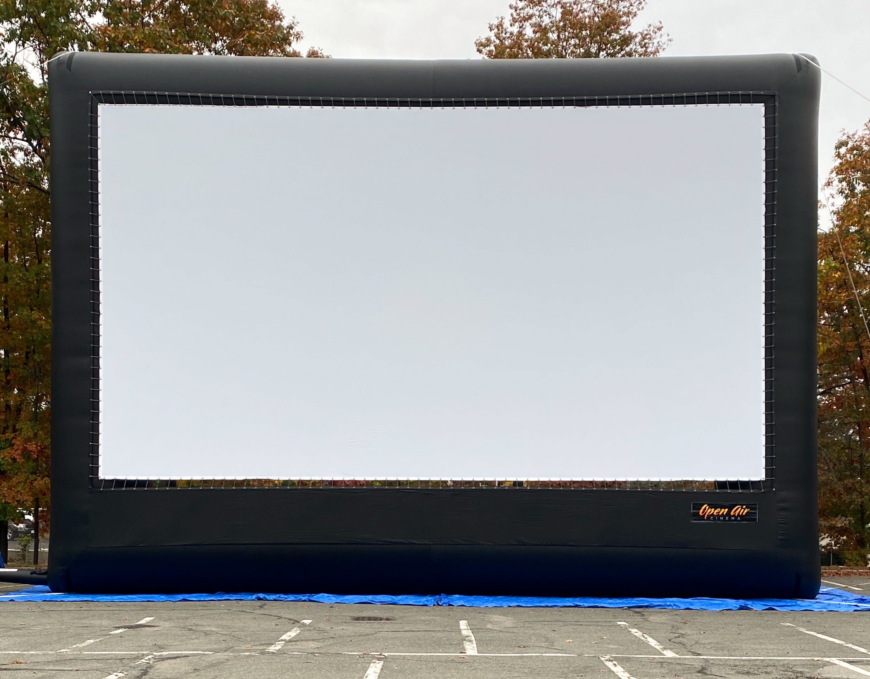 poolside movie screen