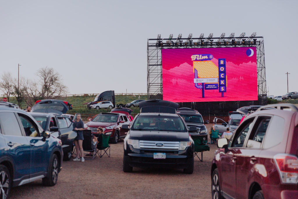 Film on the Rocks – Holiday Drive-In (Morrison, Colorado) – Big Screen Pro